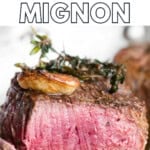 recipe for homemade filet mignon.