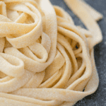 recipe for homemade pasta.