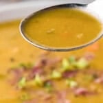 recipe for homemade instant pot split pea soup.