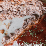 recipe for homemade old fashioned meatloaf.