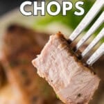 recipe for homemade salt and pepper pork chops.