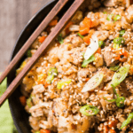 recipe for homemade pork fried rice.