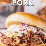 recipe for homemade smoked pulled pork.