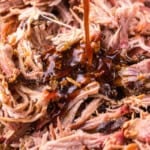 recipe for homemade smoked pulled pork.