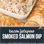 recipe for homemade smoked salmon dip.