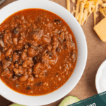 recipe for homemade southwestern chili.