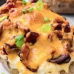 recipe for homemade twice baked potatoes.