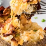 recipe for homemade twice baked potatoes.