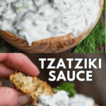 recipe for homemade tzatziki sauce.