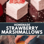 homemade strawberry marshmallow recipe.