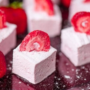 homemade strawberry marshmallow recipe.
