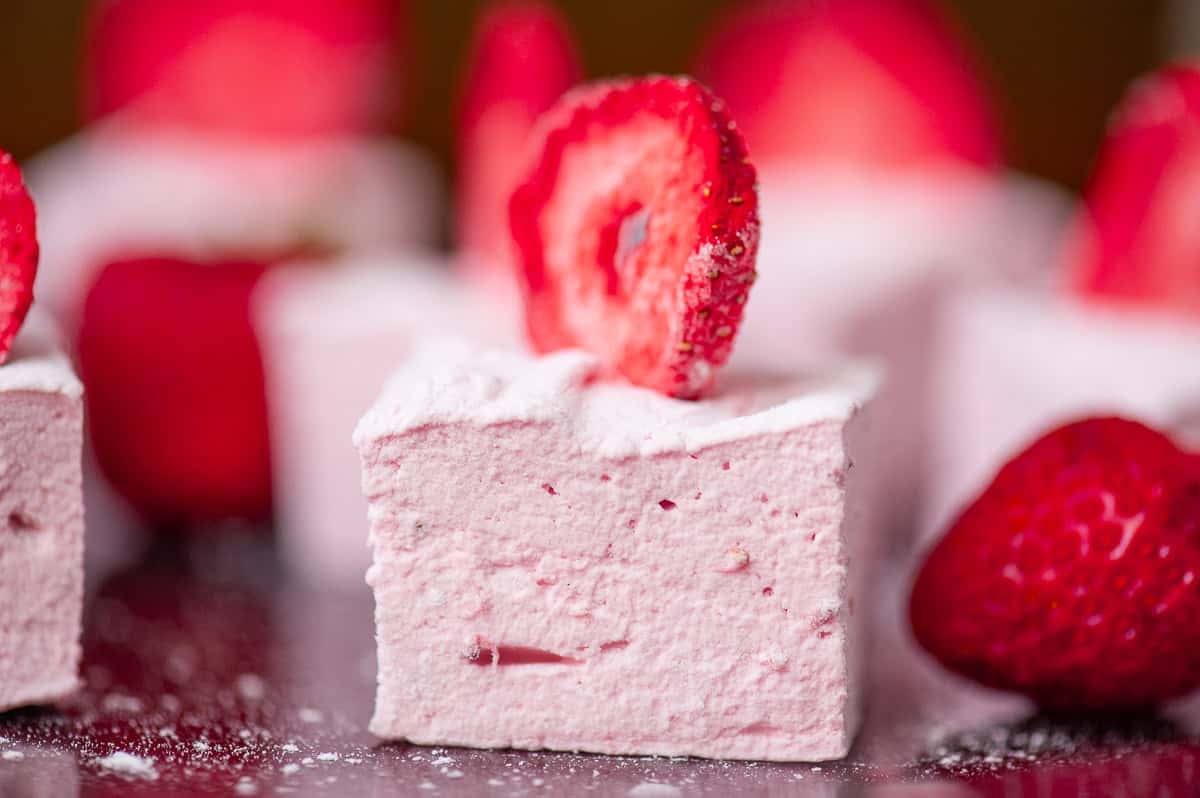 homemade strawberry marshmallow recipe.