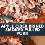 apple cider barbecue pulled pork.