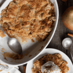 apple cobbler.