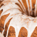 apple pecan bundt cake.