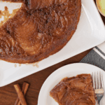 apple upside down cake.