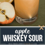 apple whiskey sour.