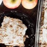 applesauce cake brown butter frosting.