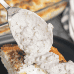biscuits and gravy casserole.