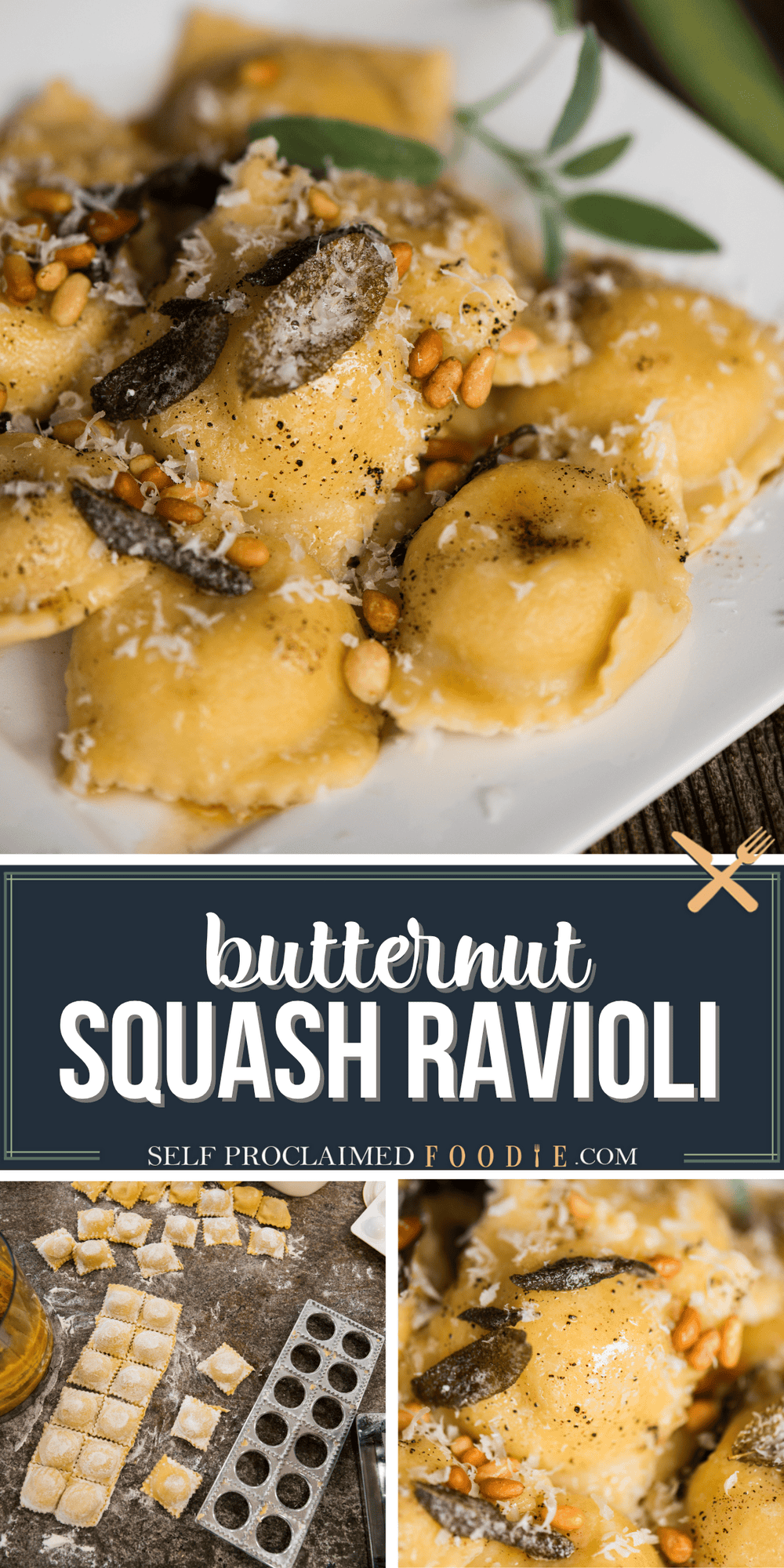 Butternut Squash Ravioli - Self Proclaimed Foodie