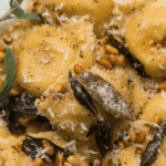 butternut squash ravioli.