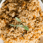 butternut squash risotto.