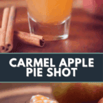 caramel apple pie shot.