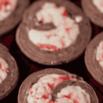 chocolate peppermint swirl cookies.