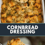 How to make cornbread dressing.