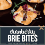 cranberry brie bites.