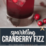 cranberry fizz.
