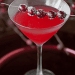 cranberry martini.