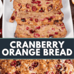 cranberry orange bread.