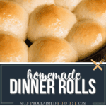 dinner rolls.