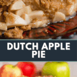 dutch apple pie.