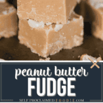 easy peanut butter fudge.