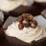 eggnog cupcakes.