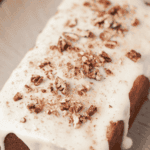 eggnog pound cake.