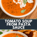 five minute cream of tomato soup.