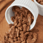 homemade candied pecans.