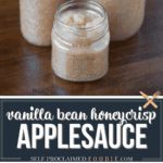 honeycrisp applesauce.