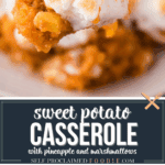 krissys sweet potato casserole.