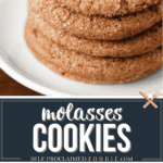 molasses cookies.