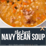 navy bean soup.