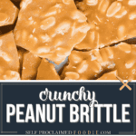 peanut brittle.