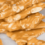 peanut brittle.