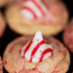 peppermint kiss cookies.