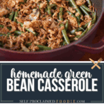 perfect green bean casserole.