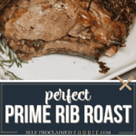 perfect prime rib roast.