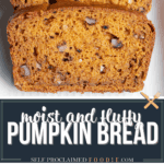 pumpkin bread.